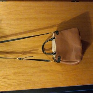Womens nanette lepore purse crossbody  brown